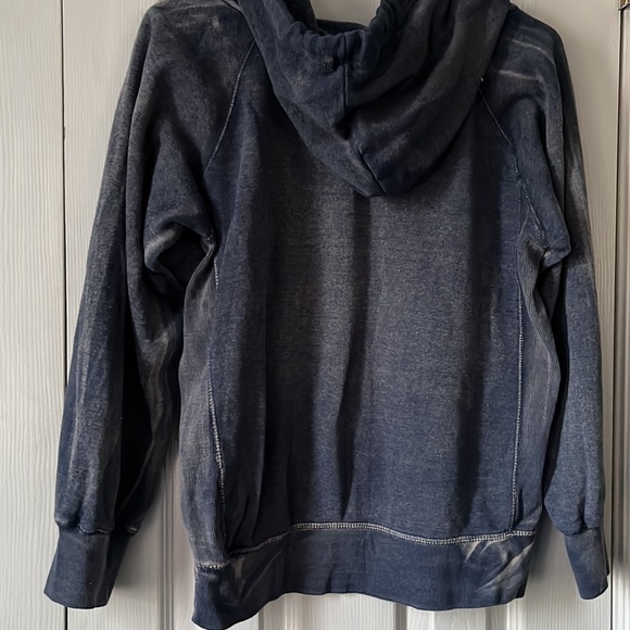 OBX Lost at Sea Mermaid acid wash drawstring hoodie - Picture 4 of 11